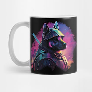 Samurai dog Mug